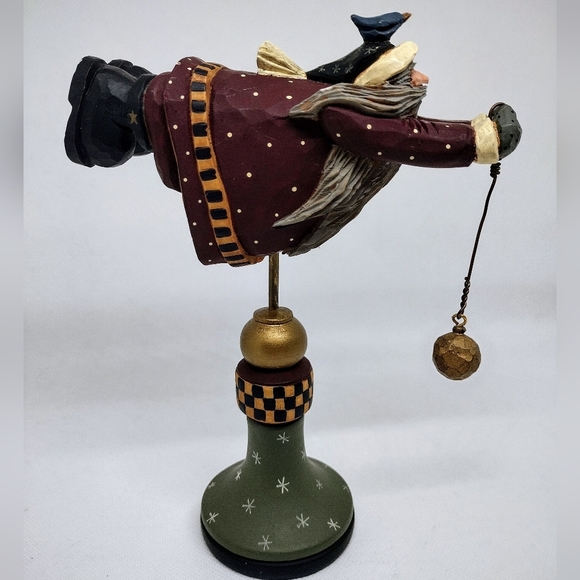 Williraye‎ Studio Flying Santa Folk Art Americana Collectable - Picture 1 of 11